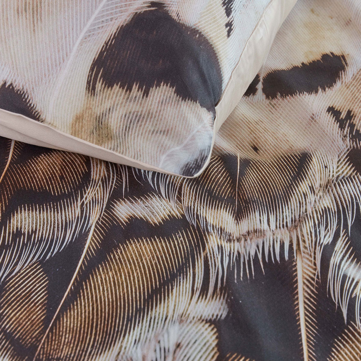 NNEDSZ Bedding House Natural Cotton Sateen Quilt Cover Set King