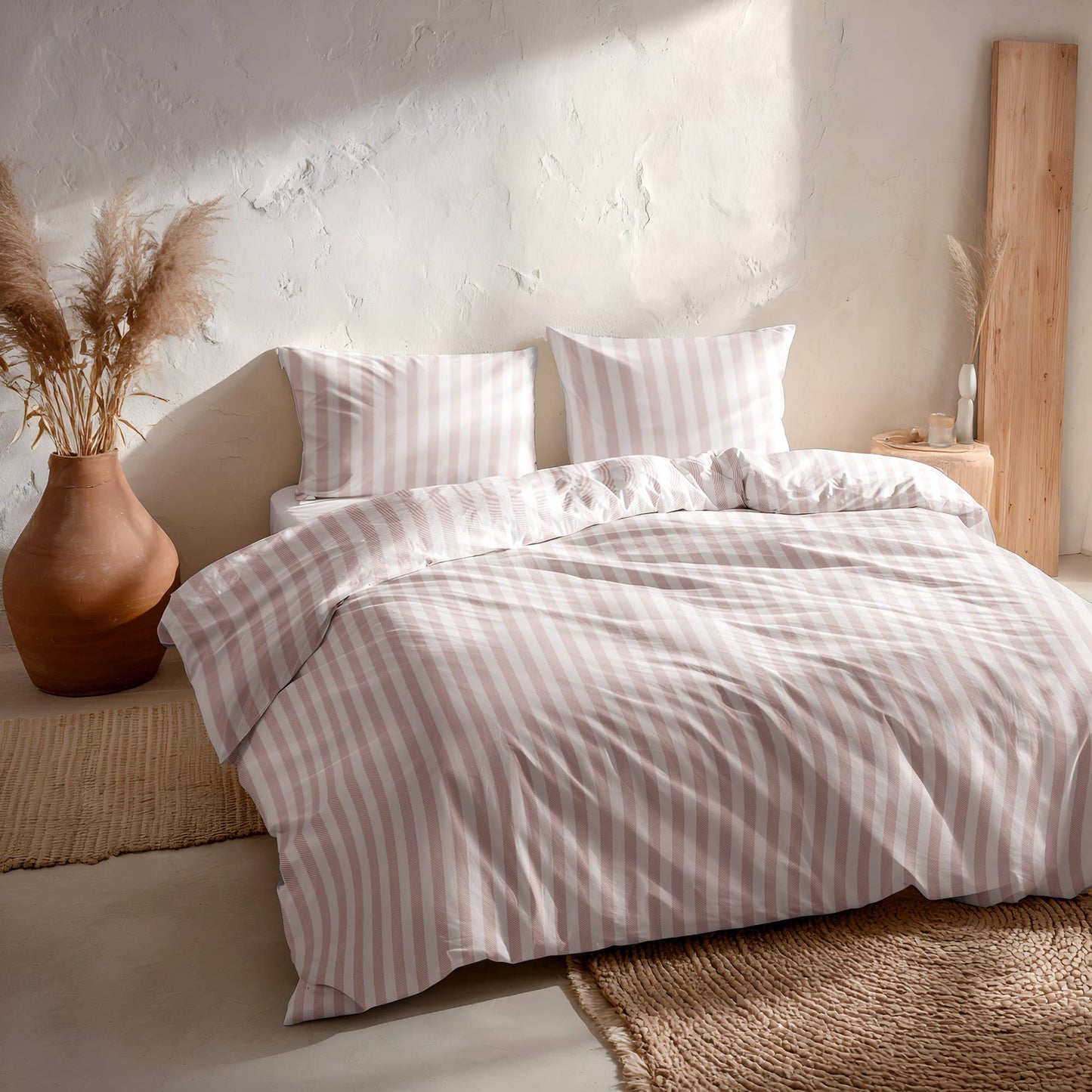 NUVIA 100% Soft Cotton Duvet Cover Set 2/3 Pieces