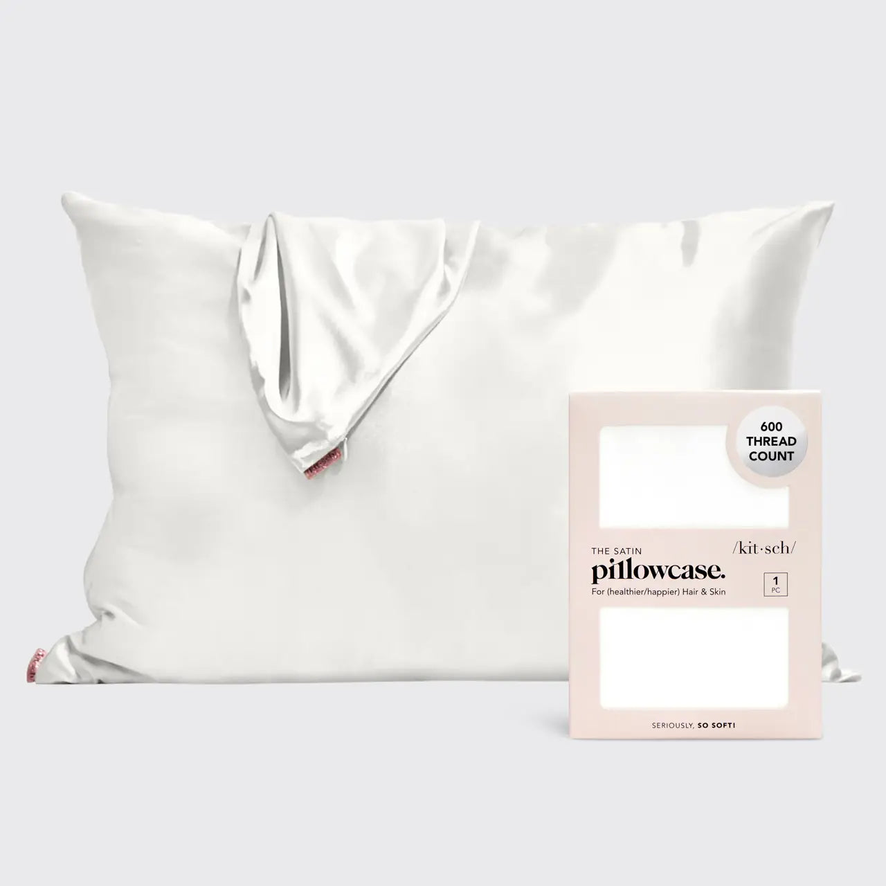 Satin Pillowcase — Set of 2 Standard / Queen (66×48 cm)
