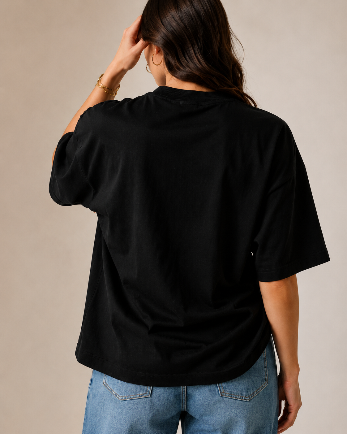 LOŽAK LOVE Signature Oversized Tee — Heavy Organic Cotton