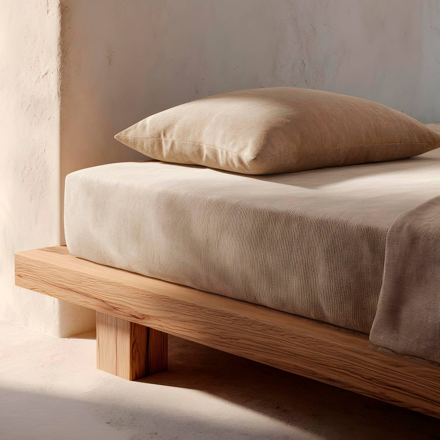 Fitted sheet 100% soft cotton - 144 thread count