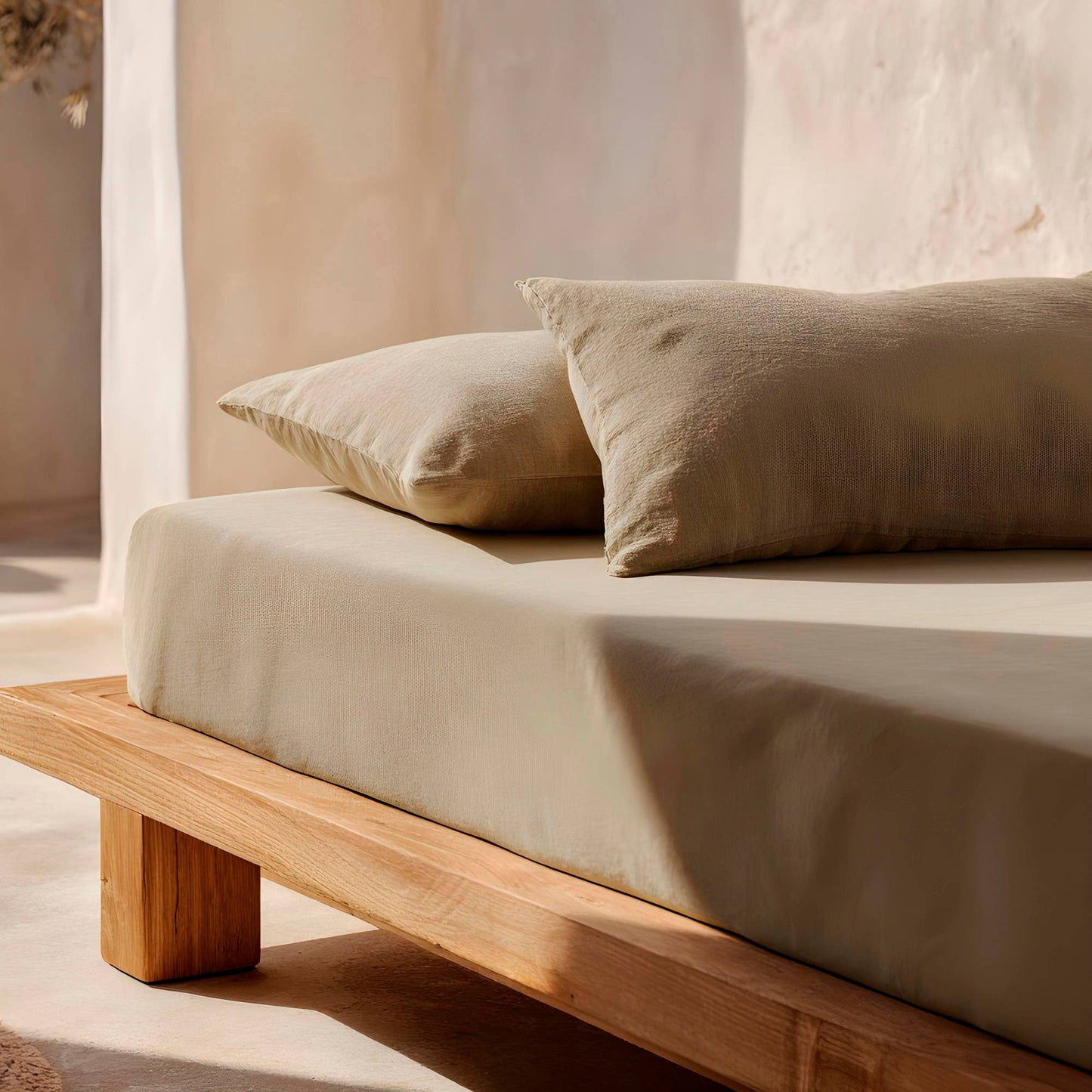 Fitted sheet 100% soft cotton - 144 thread count