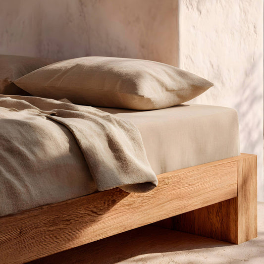 Fitted sheet 100% soft cotton - 144 thread count