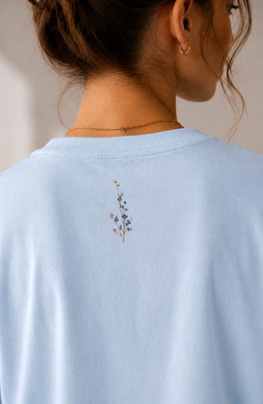 LOŽAK Wildflower Back Print Tee