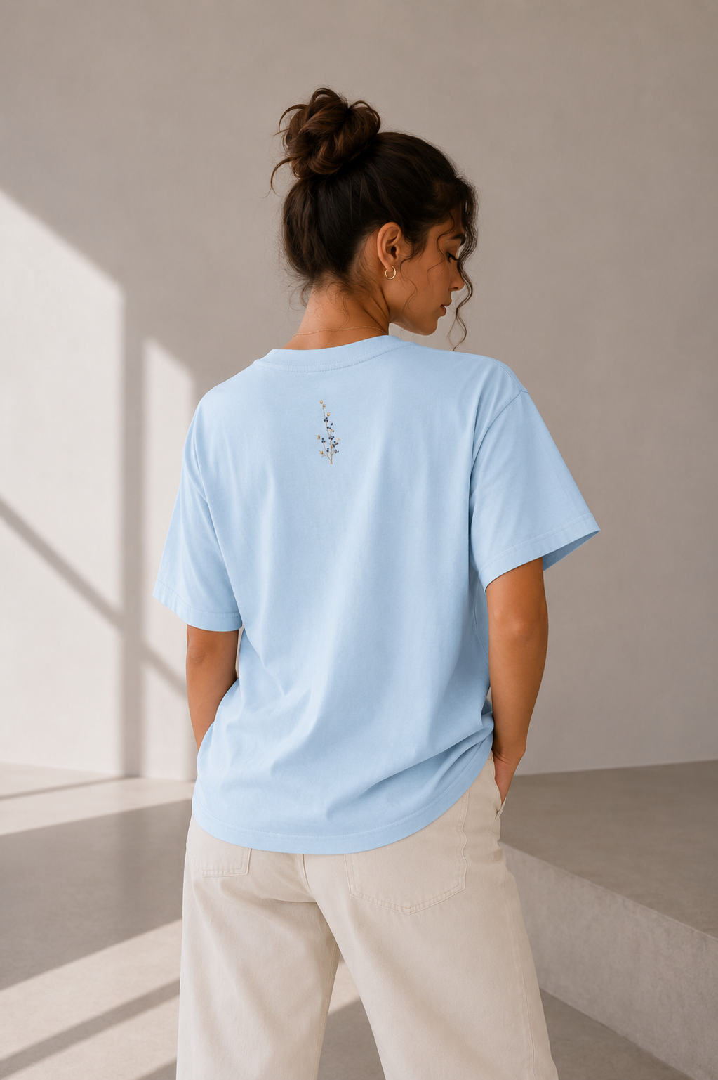 LOŽAK Wildflower Back Print Tee