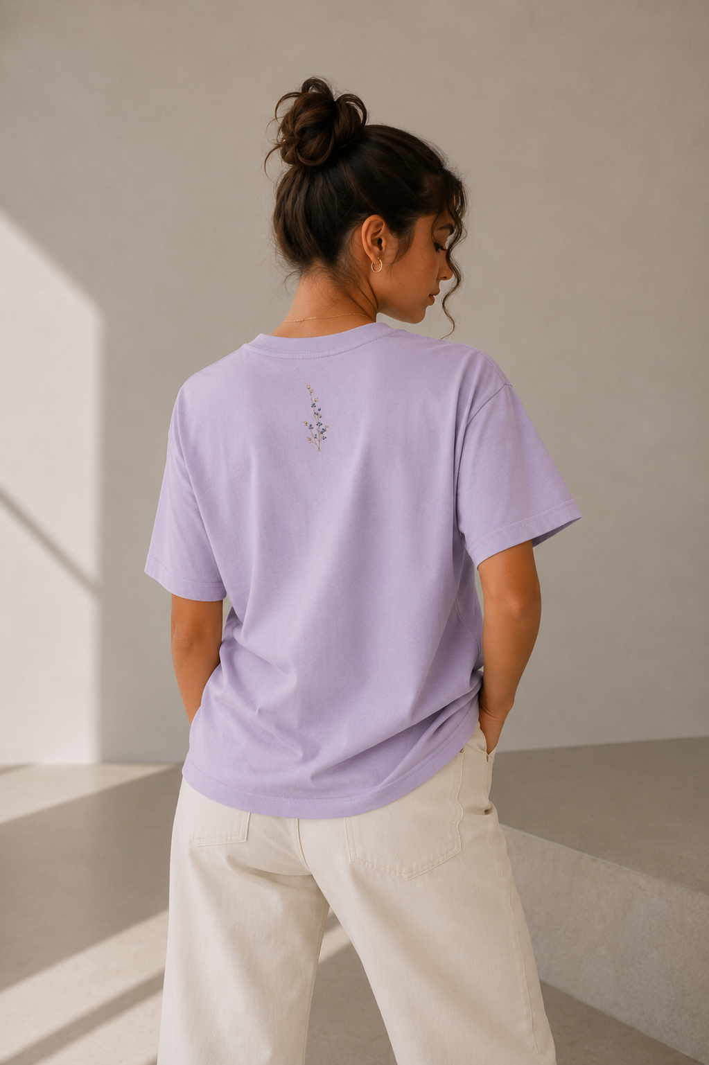 LOŽAK Wildflower Back Print Tee