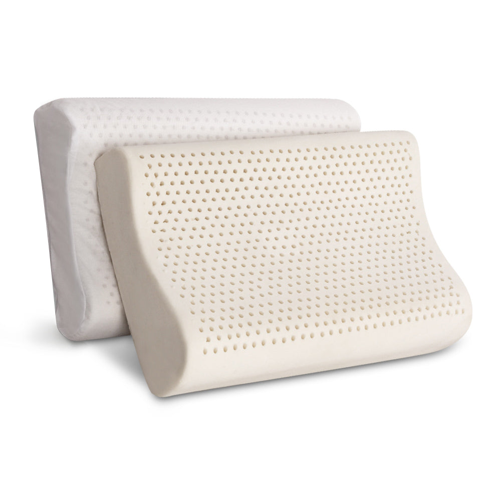 NNEDSZ Bedding Set of 2 Natural Latex Pillow