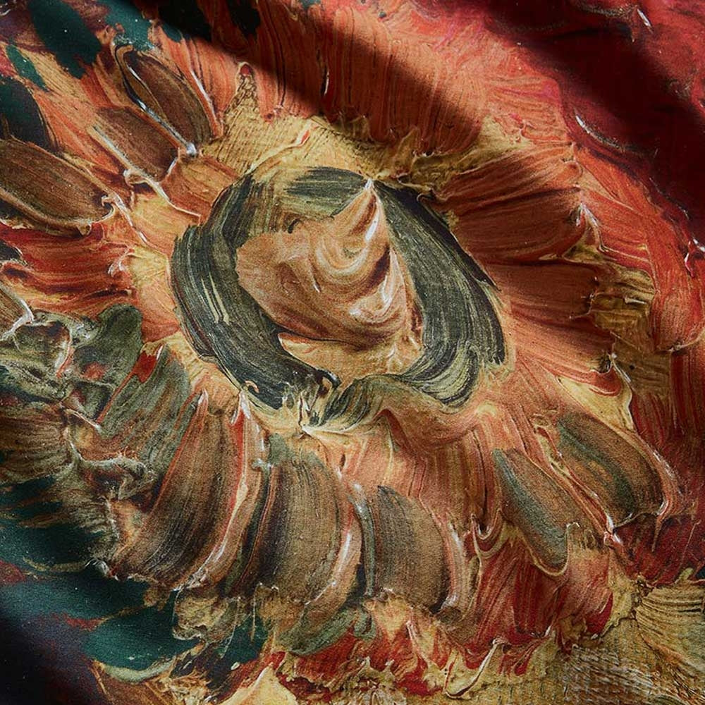 NNEDSZ Bedding House Gladioli Red Quilt Cover Set Double