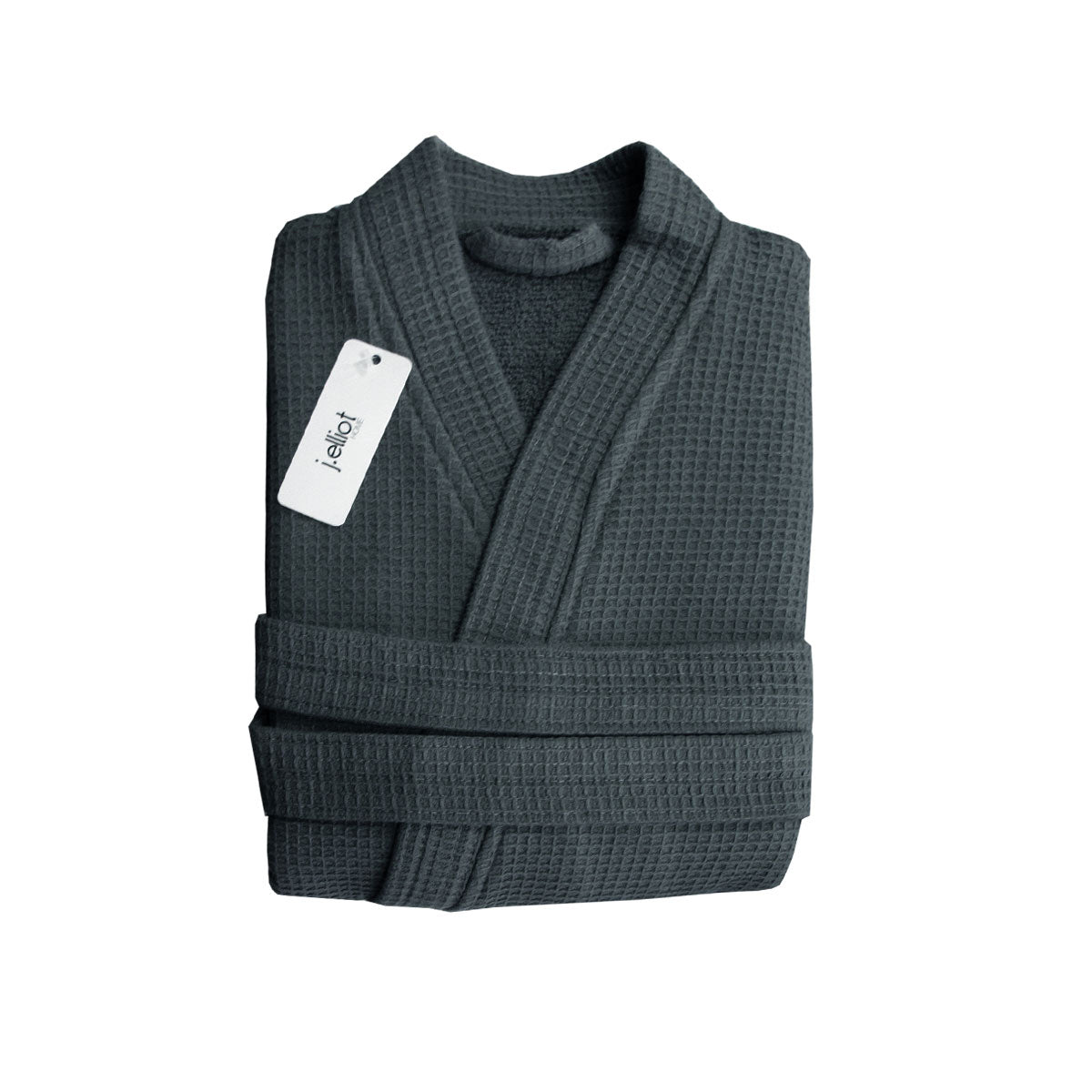 Medvilninis vaflinis chalatas Camila Coal