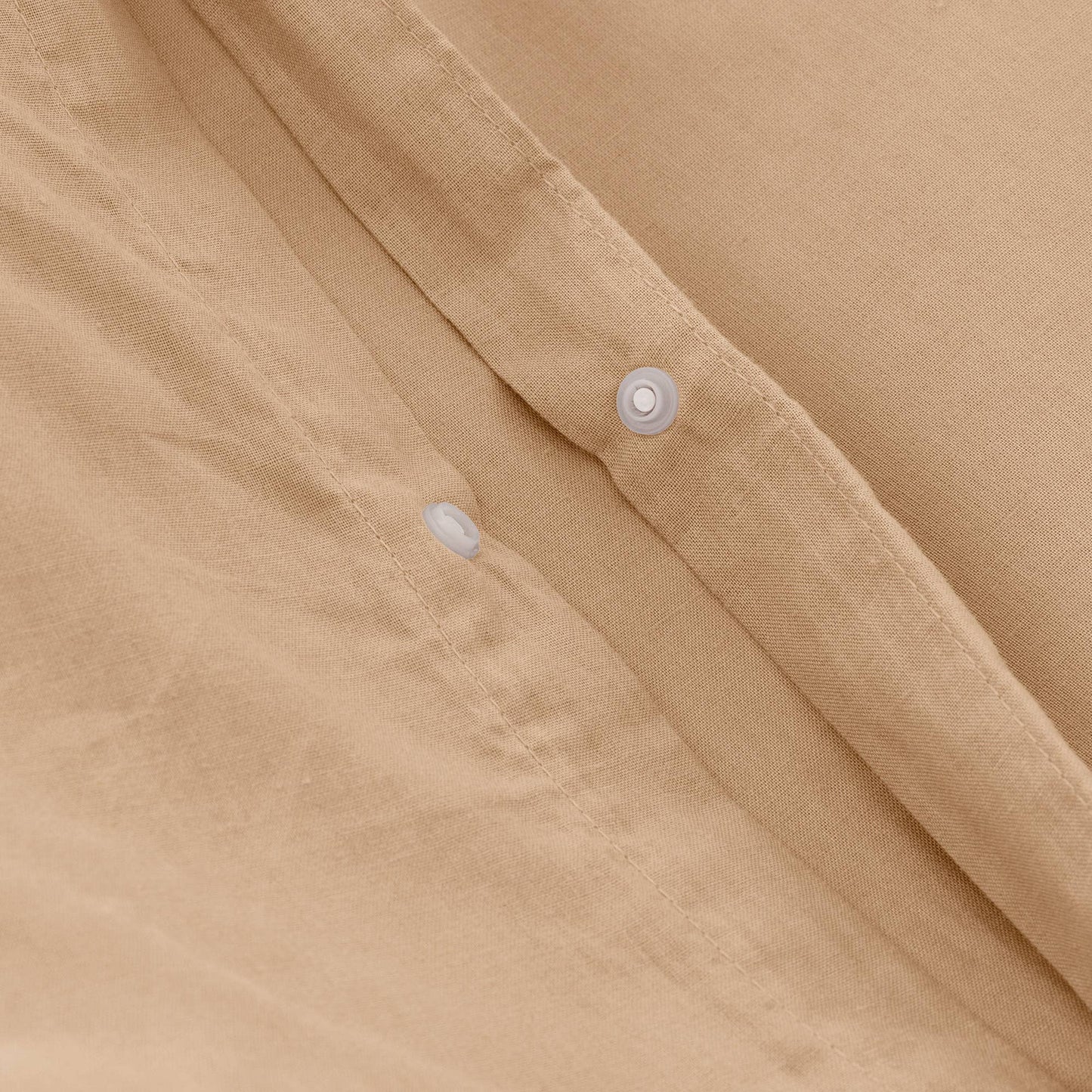 100% Cotton Soft Duvet Cover Set 144 Thread Count 2/3 Piece: Piedra / 220x220 cm + 2(45x75) cm