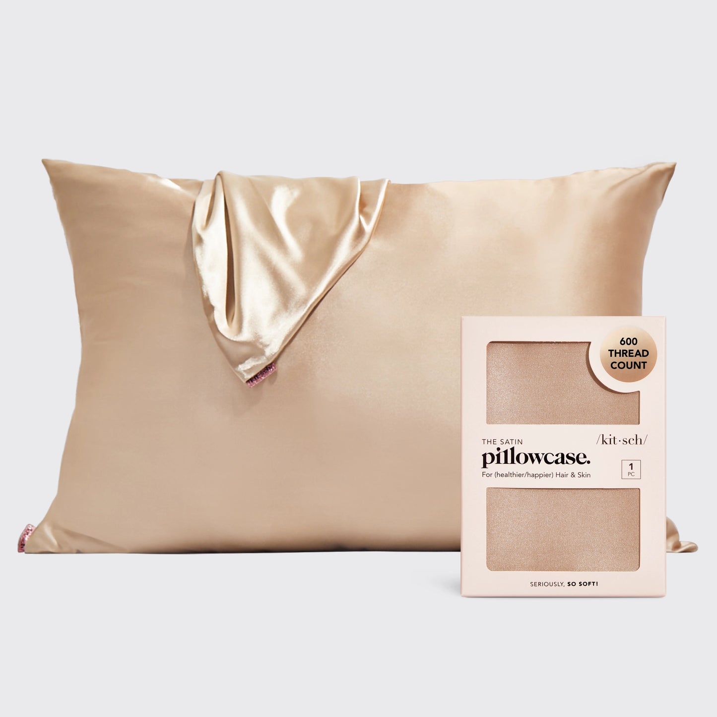 Satin Pillowcase — Set of 2 Standard / Queen (66×48 cm)