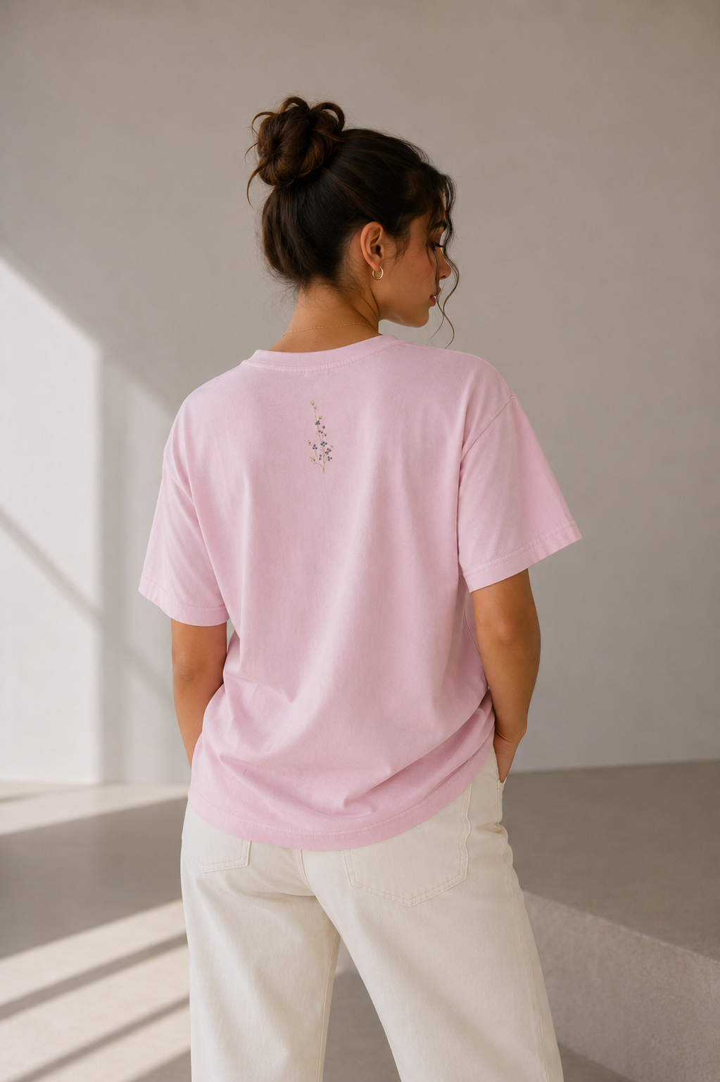 LOŽAK Wildflower Back Print Tee