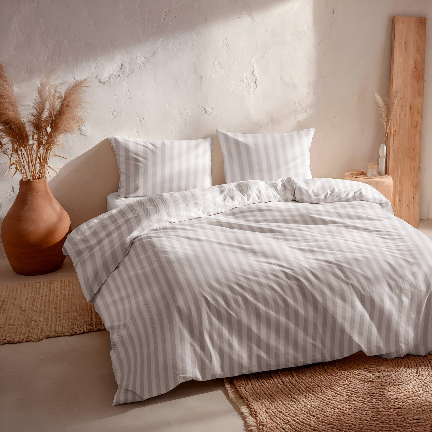 NUVIA 100% Soft Cotton Duvet Cover Set 2/3 Pieces