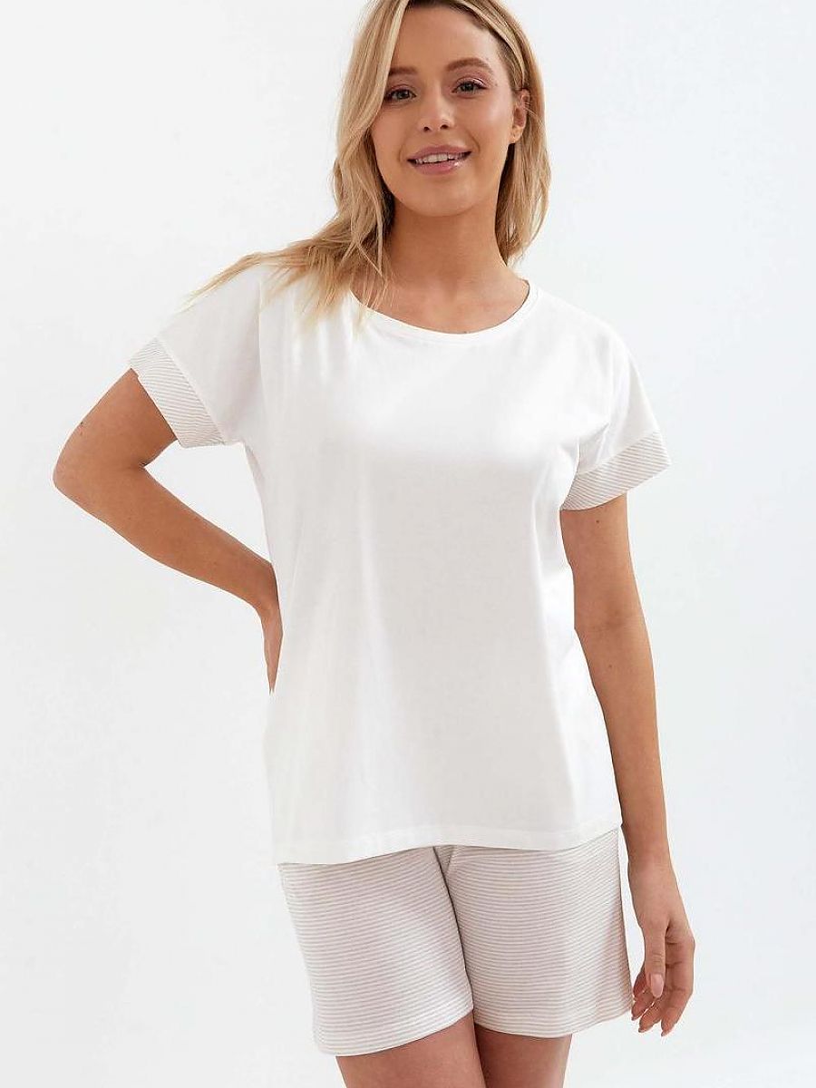 Moteriškos medvilninės pižamos komplektas „Cana“