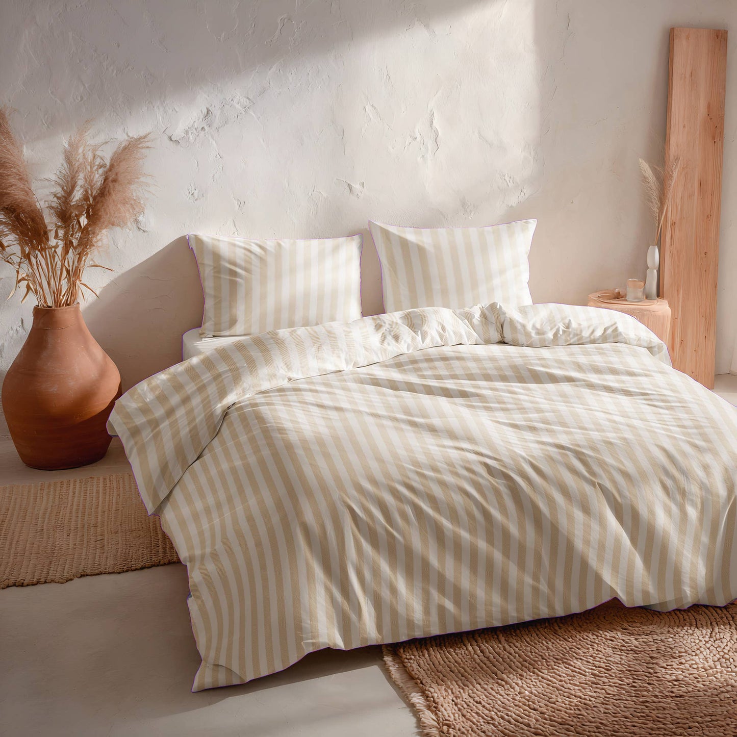 NUVIA 100% Soft Cotton Duvet Cover Set 2/3 Pieces