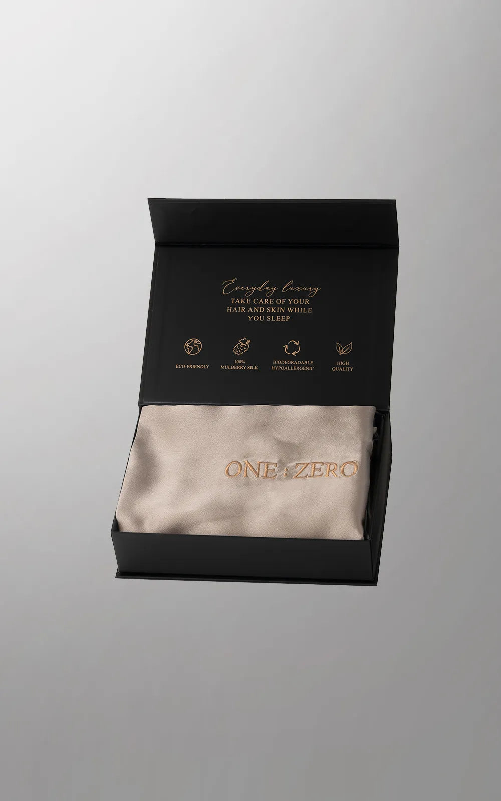 ONEZERO 100 % Mulberry Silk pagalvės užvalkalu