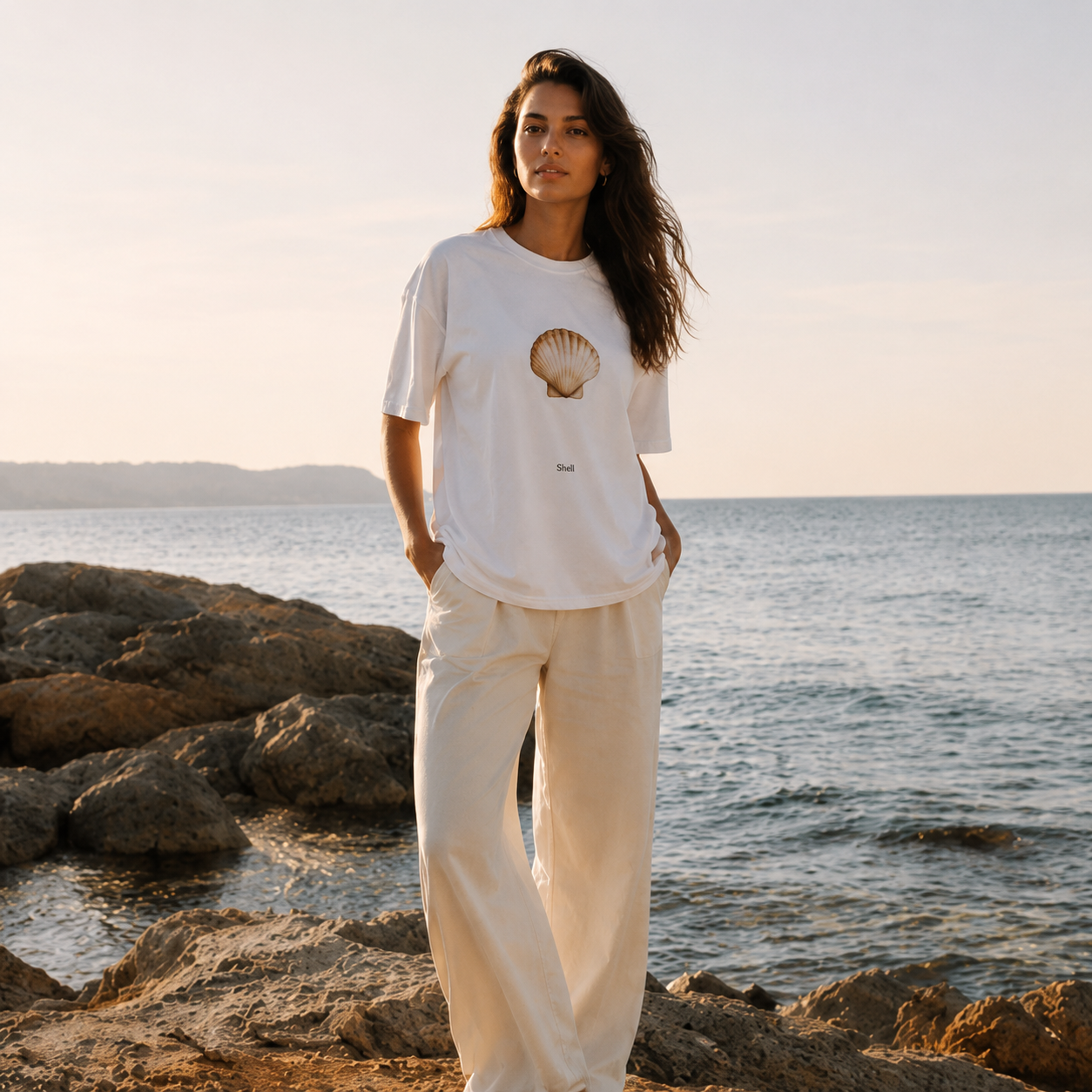 Shell | Little Symbols Premium T-Shirt