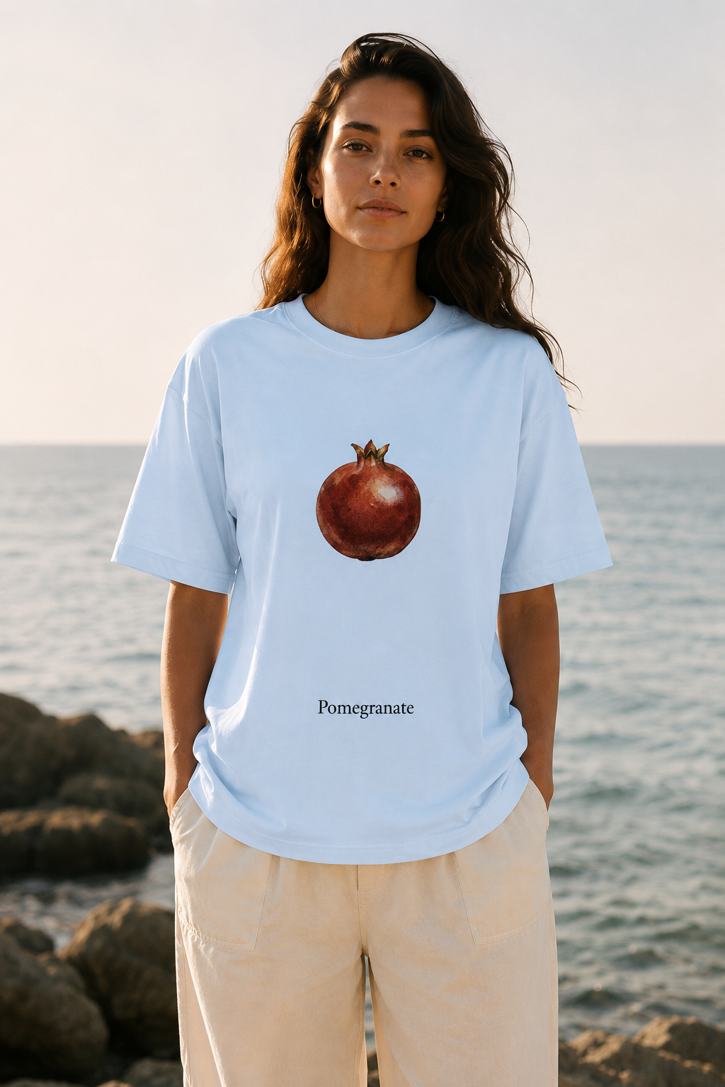 Pomegranate | Little Symbols Premium T-Shirt