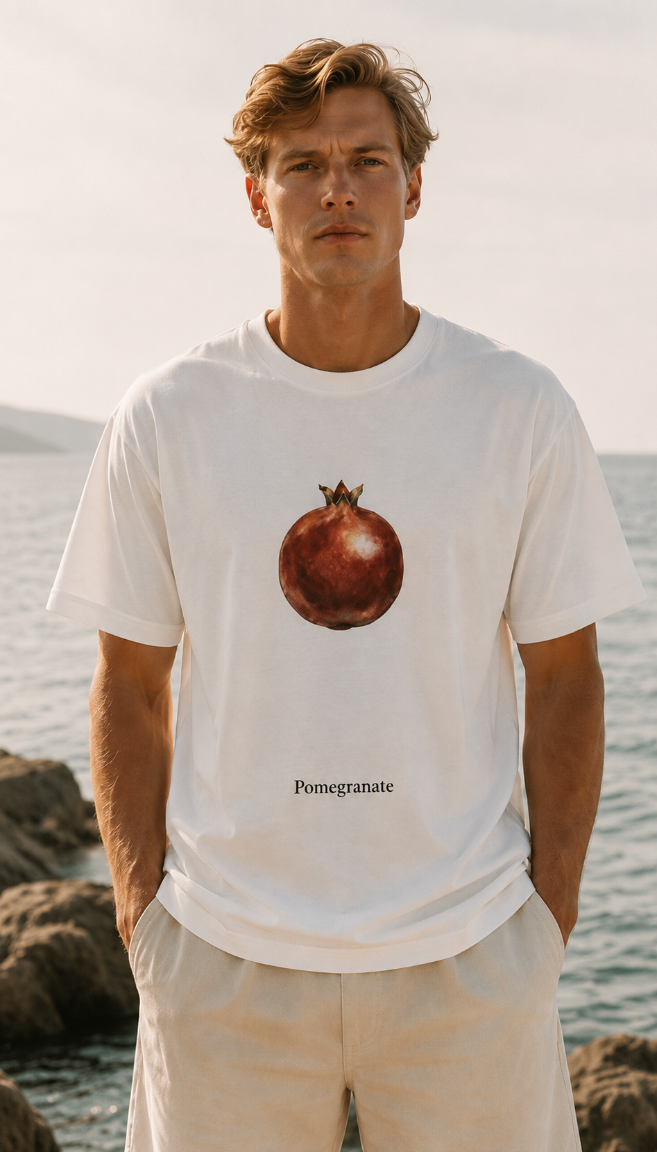 Pomegranate | Little Symbols Premium T-Shirt