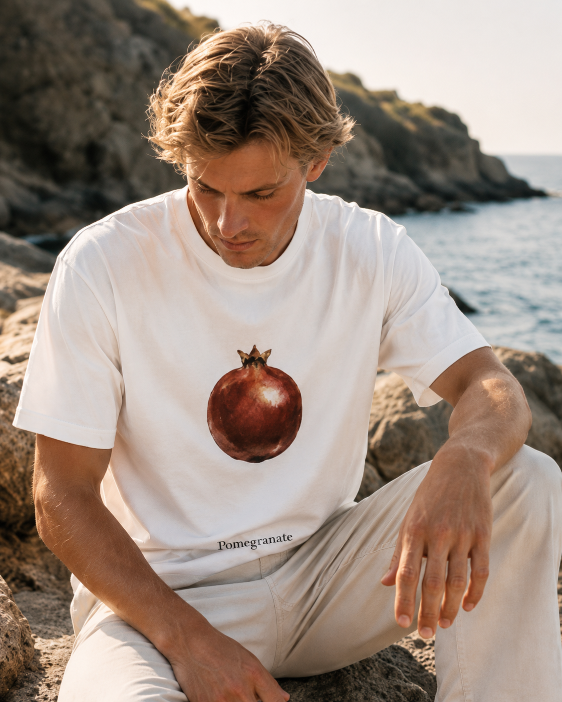 Pomegranate | Little Symbols Premium T-Shirt
