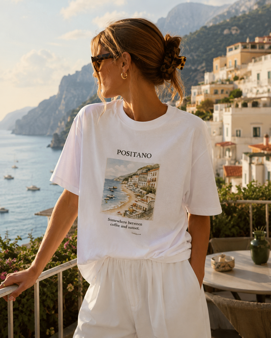Positano — The Postcard Club Premium T-Shirt