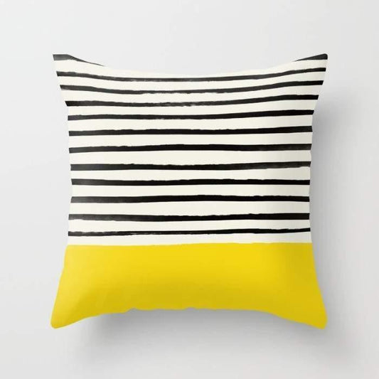 Sunshine Stripes Cushion