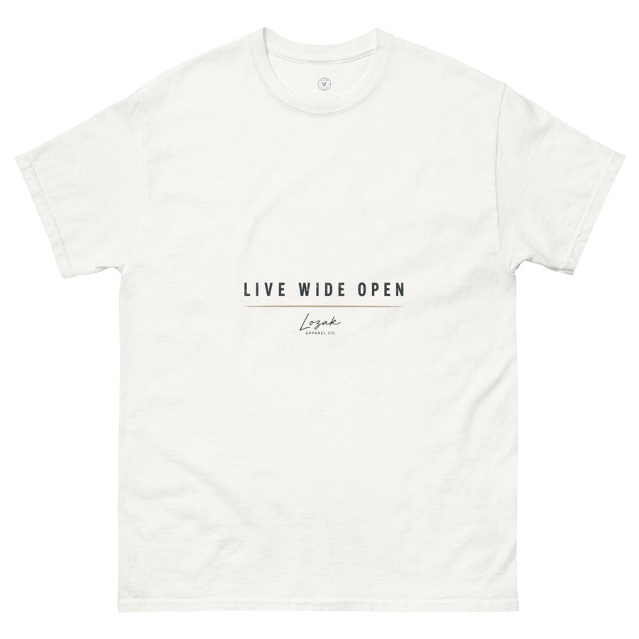 LIVE WIDE OPEN | Premium T-Shirt