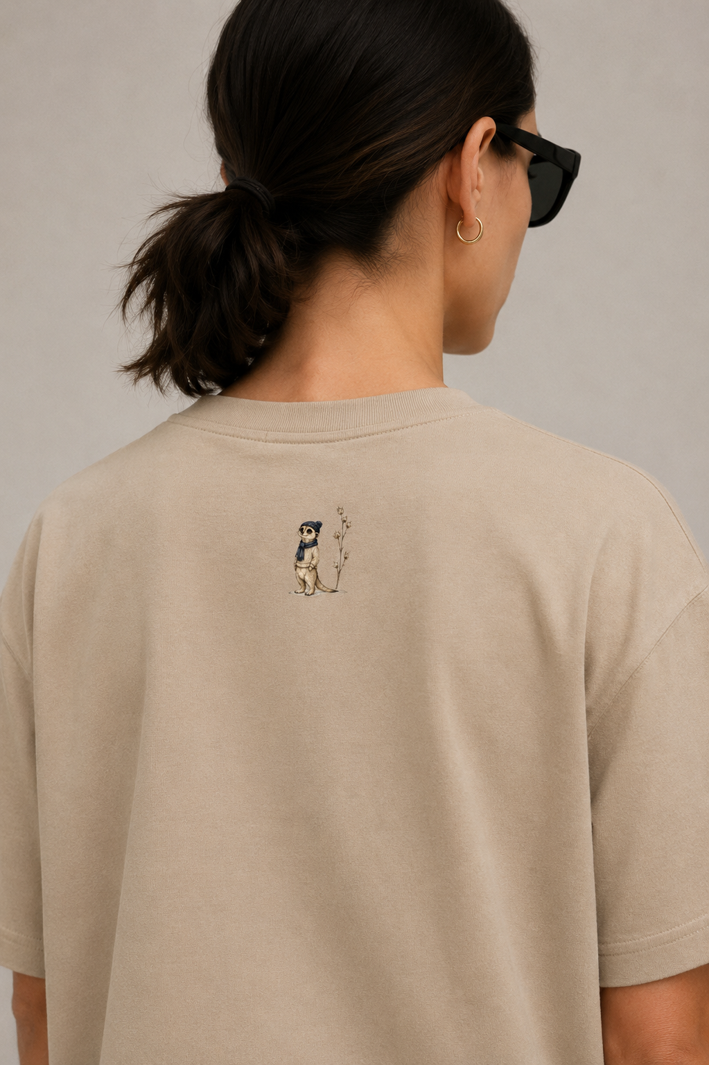 LOŽAK Archive Collection No.01 | Winter Meerkat Organic Tee